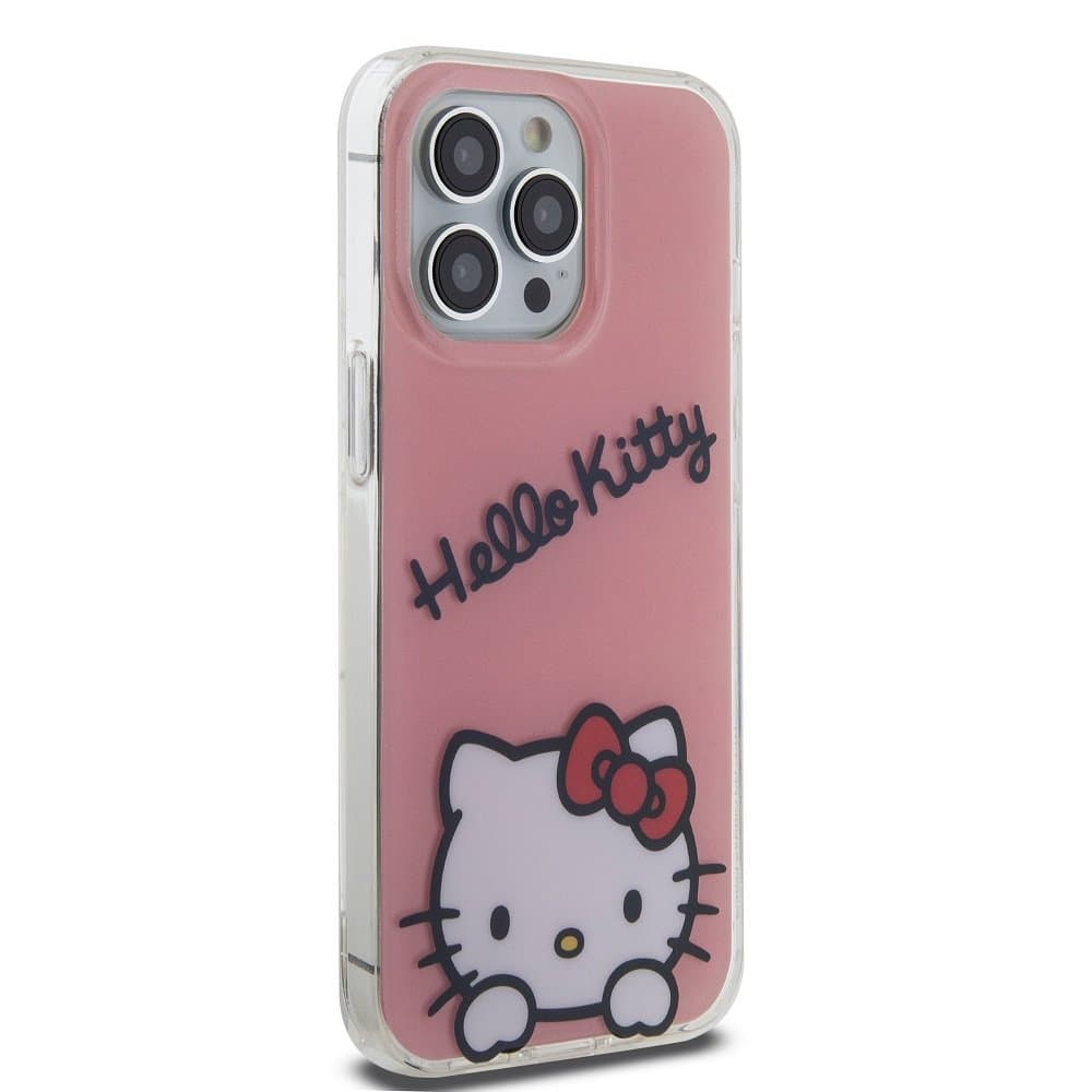 Hello Kitty IML Daydreaming Logo Zadní Kryt pro iPhone 13 Pro Pink - náhled 4
