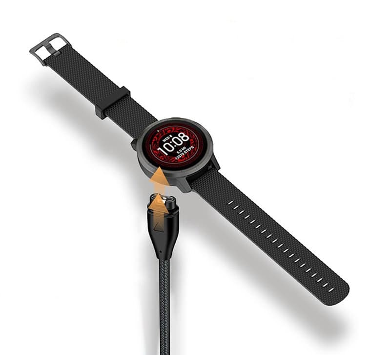 Nabíjecí a datový kabel Tactical USB 2v1 pro Garmin Fenix 7 + USB-C - náhled 4