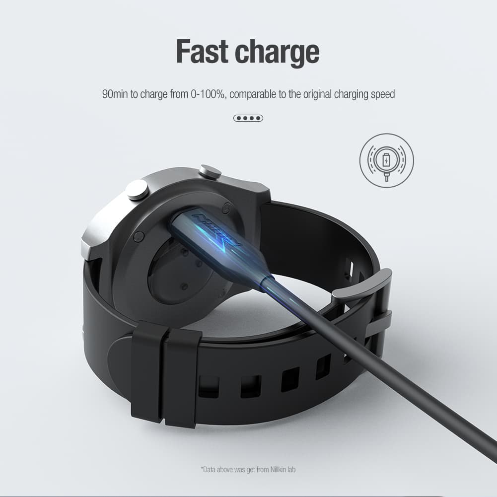 Nabíjecí a datový kabel Nillkin USB pro Garmin Watch černý - náhled 4