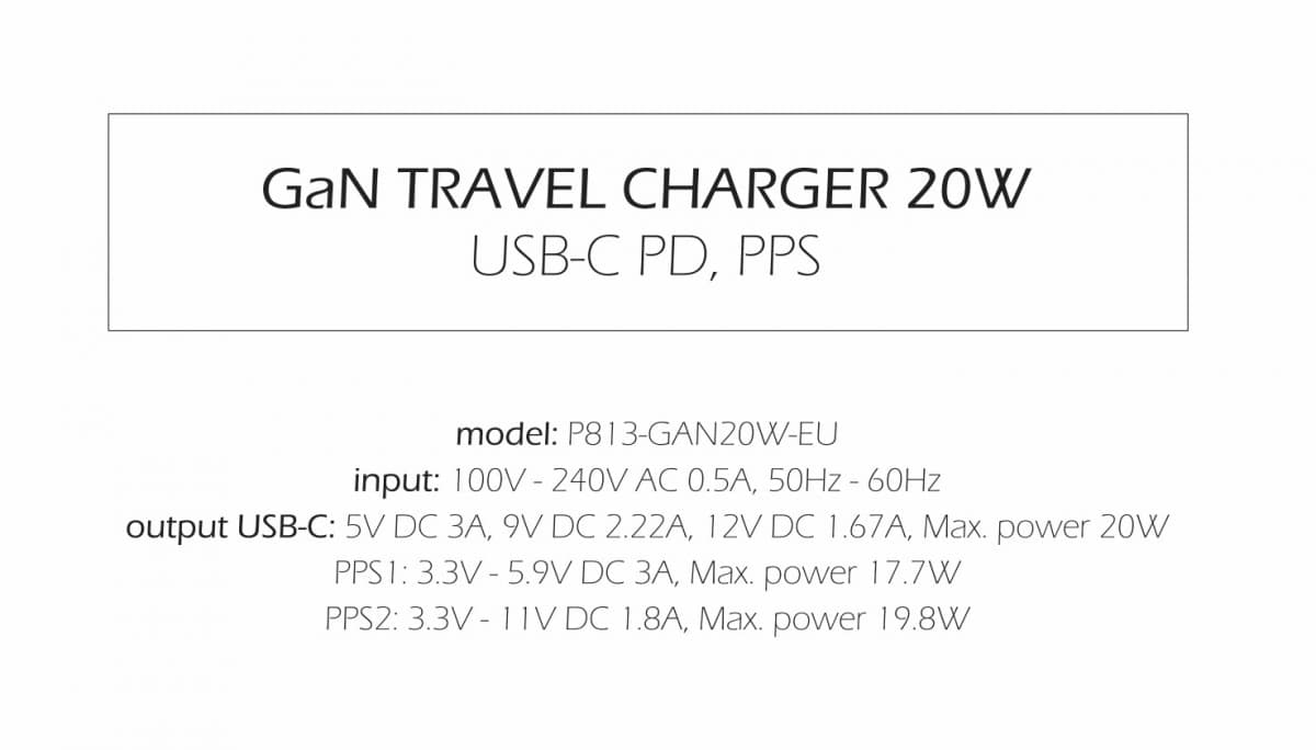 Rychlonabíječka Swissten vč. datového kabelu USB-C 1.2m 20W bílá - náhled 4