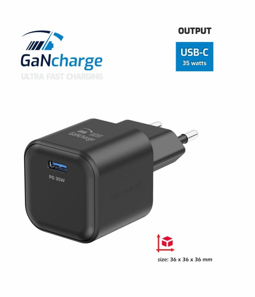 Rychlonabíječka Swissten vč. datového kabelu USB-C 1.2m 35W bílá - náhled 4
