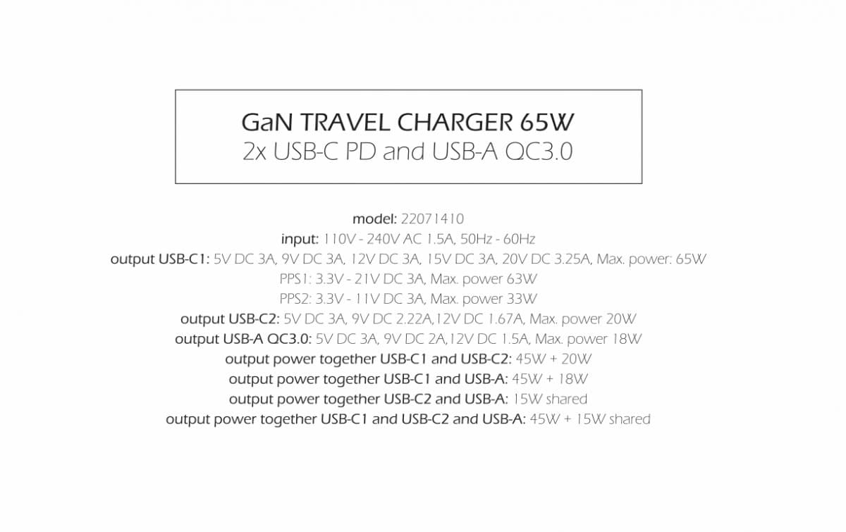 Adaptér Swissten s funkcí rychlonabíjení 1x USB-A, 2X USB-C 65W černý - náhled 4