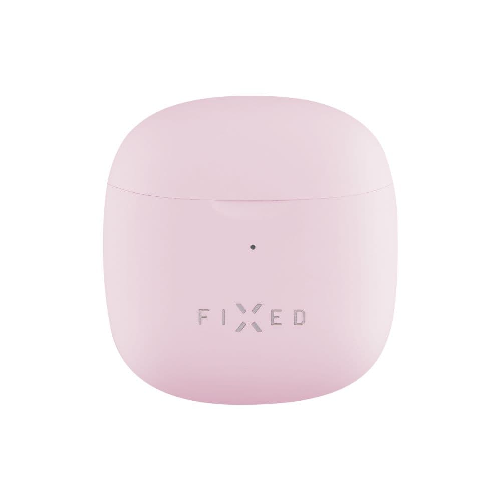 Bezdrátová TWS sluchátka FIXED Pods, růžová - náhled 4