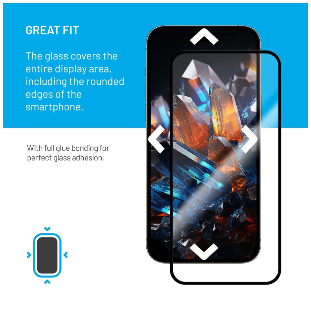 Prémiové ochranné tvrzené sklo FIXED Armor s aplikátorem pro Samsung Galaxy S24 Ultra, černé - náhled 4