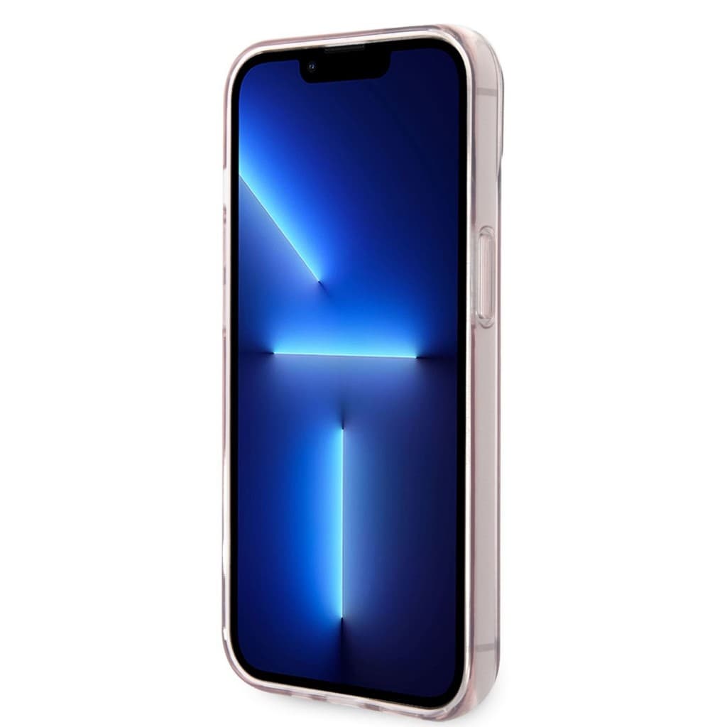 Karl Lagerfeld Choupette Logo Zadní Kryt pro iPhone 14 Plus Pink - náhled 4