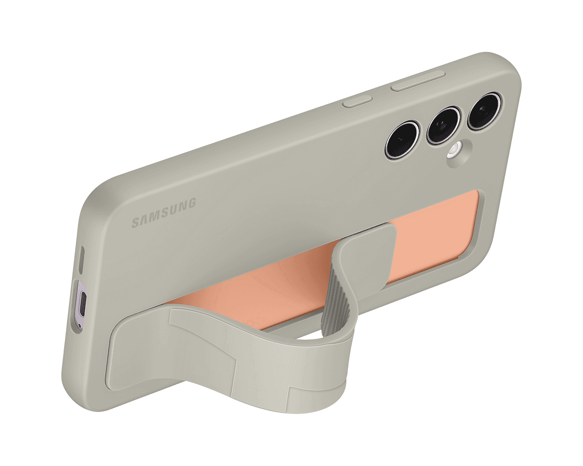 EF-GA556TJE Samsung Standing Grip Kryt pro Galaxy A55 Gray - náhled 4
