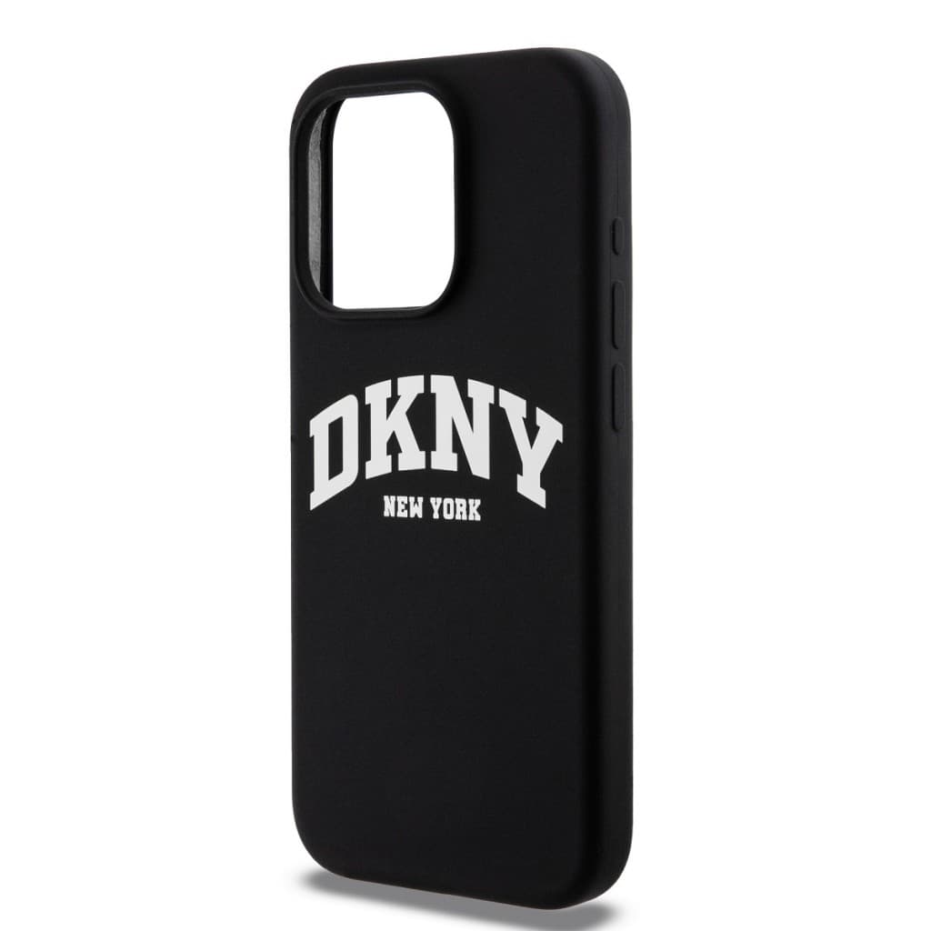 Zadní Kryt DKNY Liquid Silicone Arch Logo MagSafe pro iPhone 15 Pro černý - náhled 4