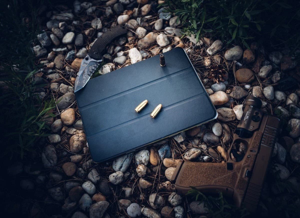 Pouzdro na tablet Tactical Book Tri Fold pro Xiaomi Redmi Pad SE Black - náhled 4