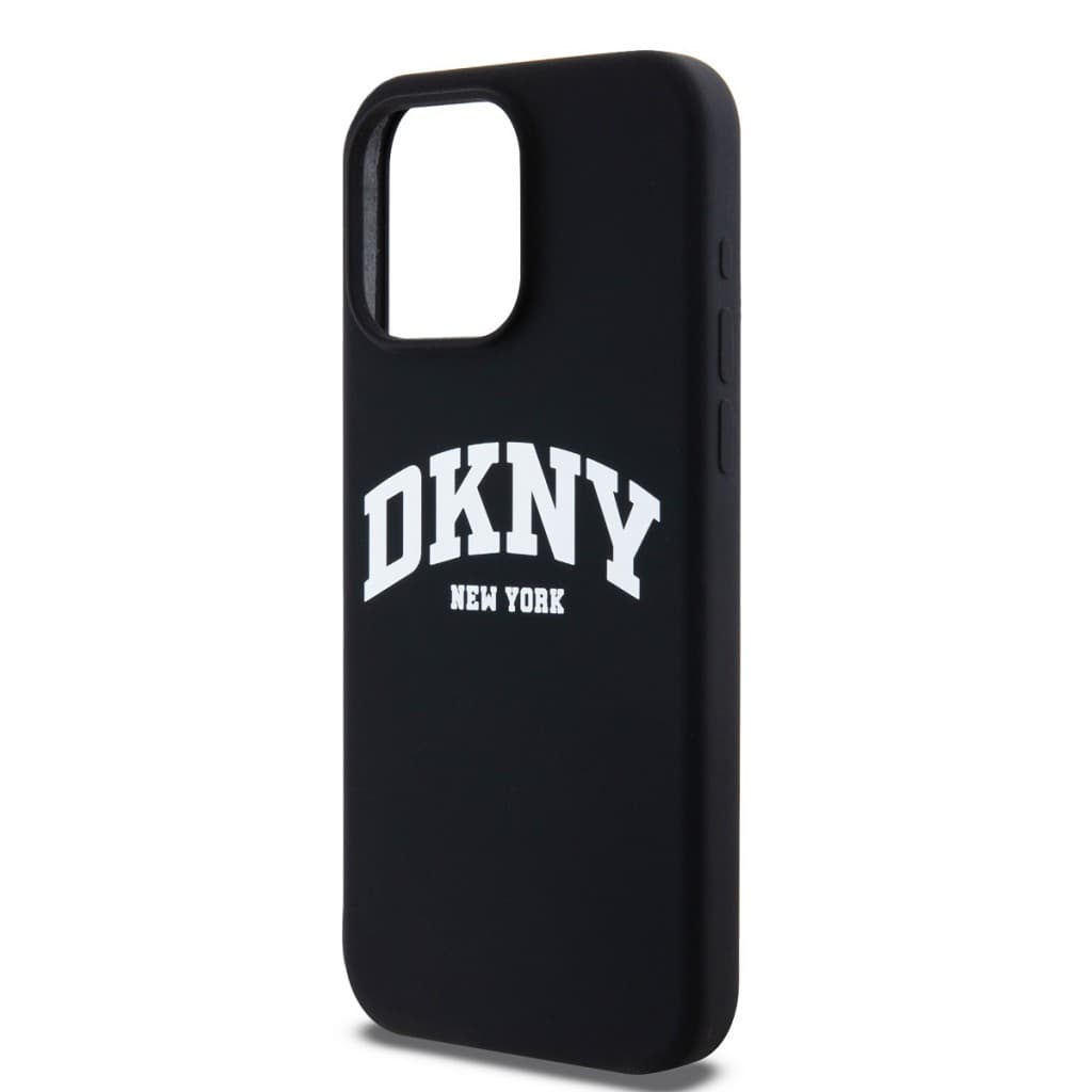 Zadní Kryt DKNY Liquid Silicone Arch Logo MagSafe na iPhone 12/12 Pro Black - náhled 4