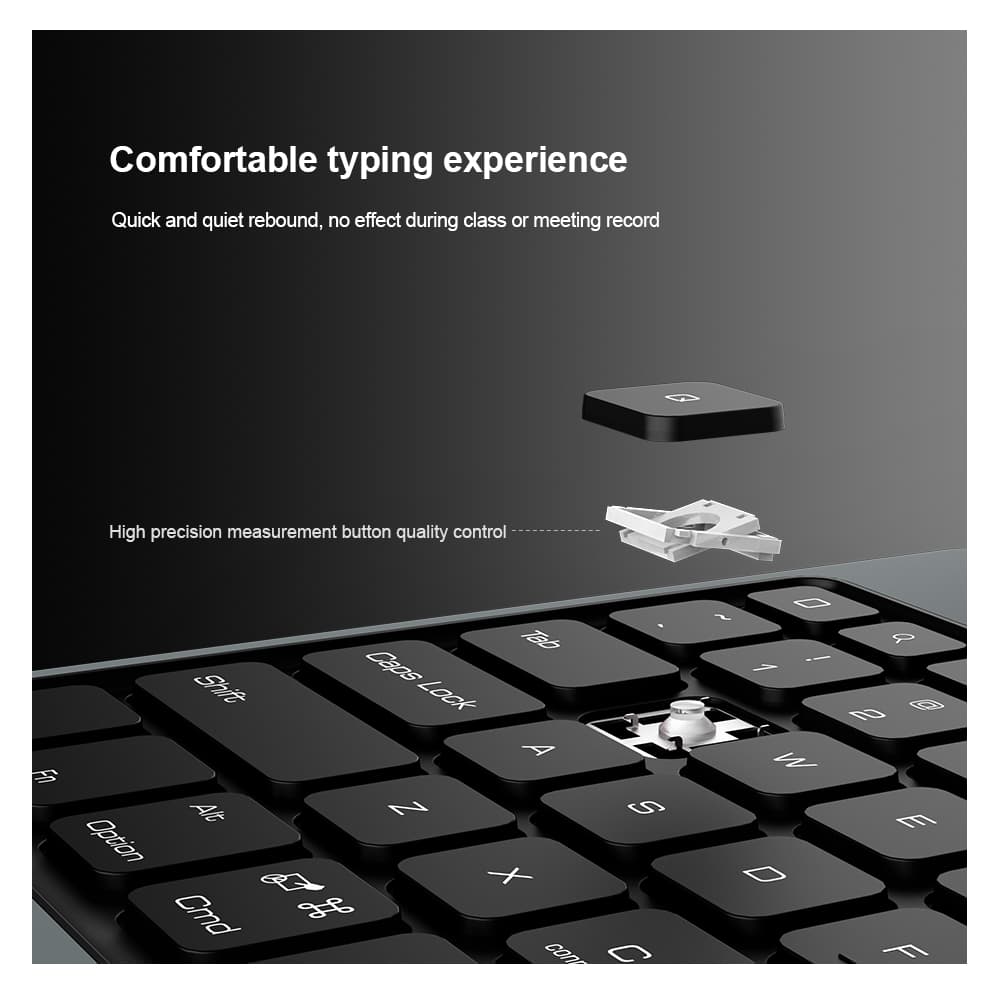 Pouzdro na tablet Nillkin Bumper Link Keyboard (Backlit Version) pro iPad 12.9 Pro 2020/2021/2022 Black - náhled 4