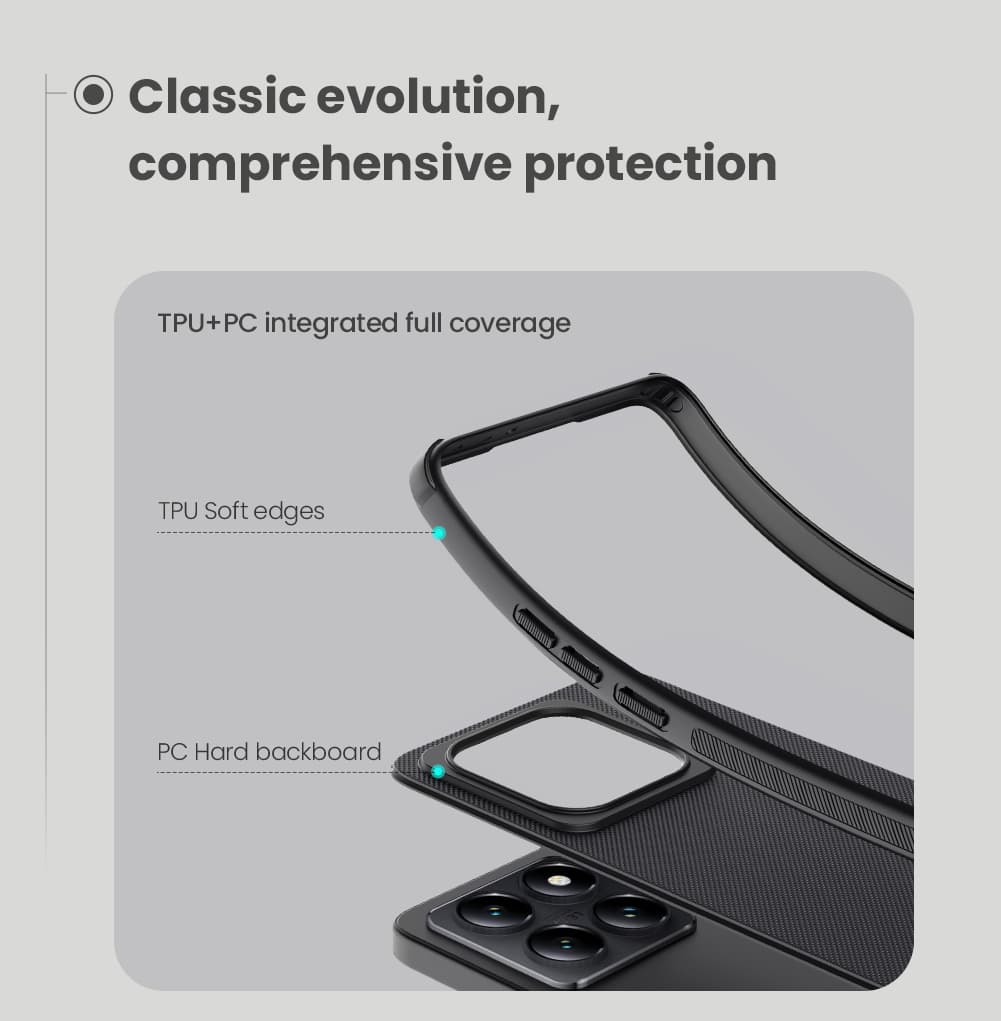 Zadní kryt Nillkin Super Frosted PRO Magnetic pro Xiaomi 14T Black - náhled 5
