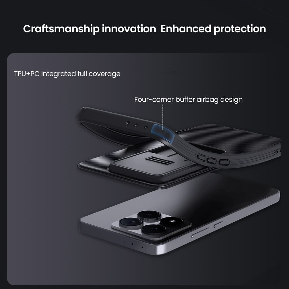 Zadní kryt Nillkin CamShield PRO pro Xiaomi 14T Black - náhled 5