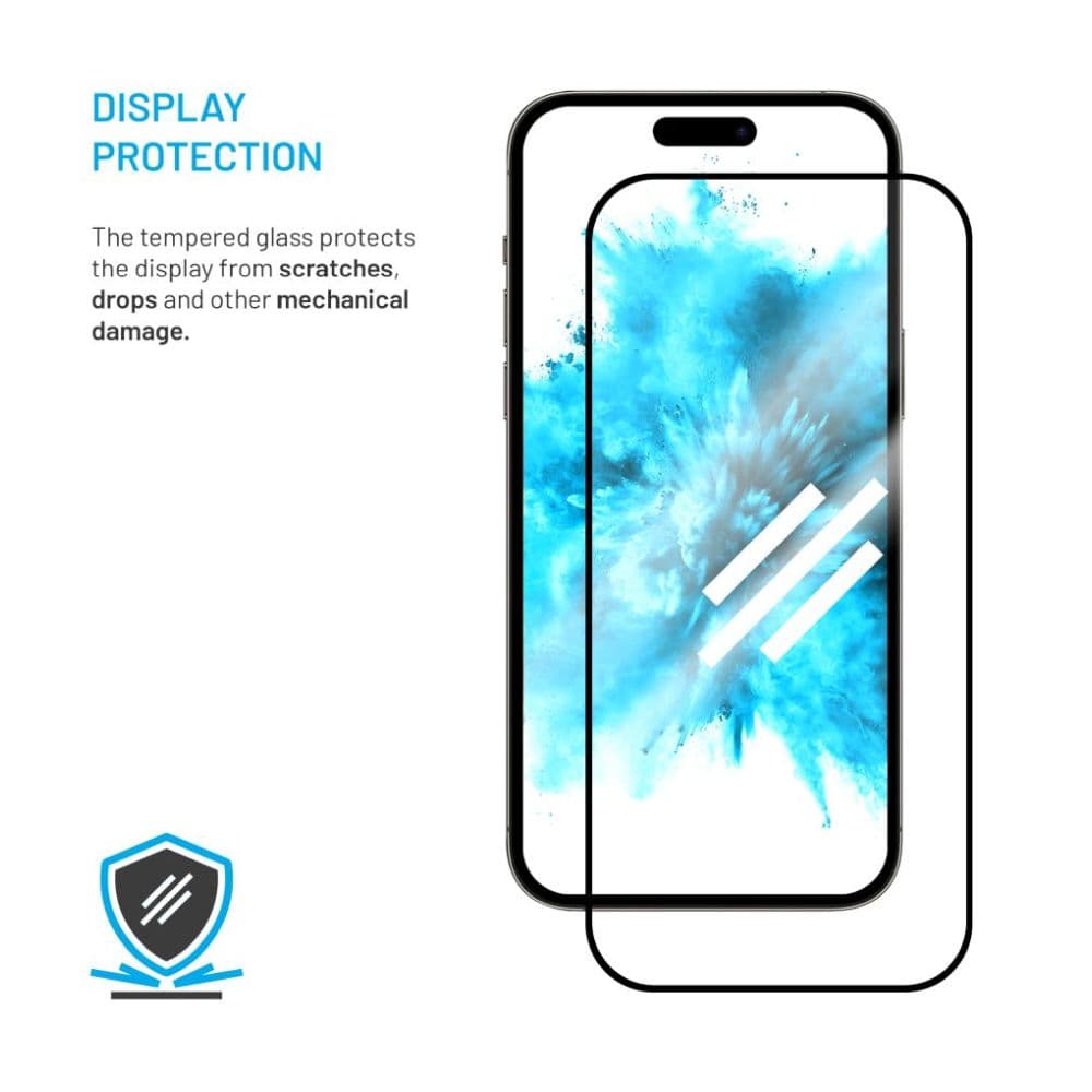 Ochranné tvrzené sklo FIXED Full-Cover pro Infinix Hot 50 Pro, černé - náhled 5