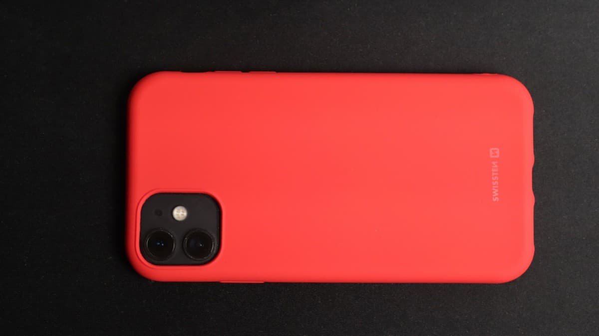 Zadní kryt Swissten Soft Joy pro Samsung S25 Plus 5G červený - náhled 5