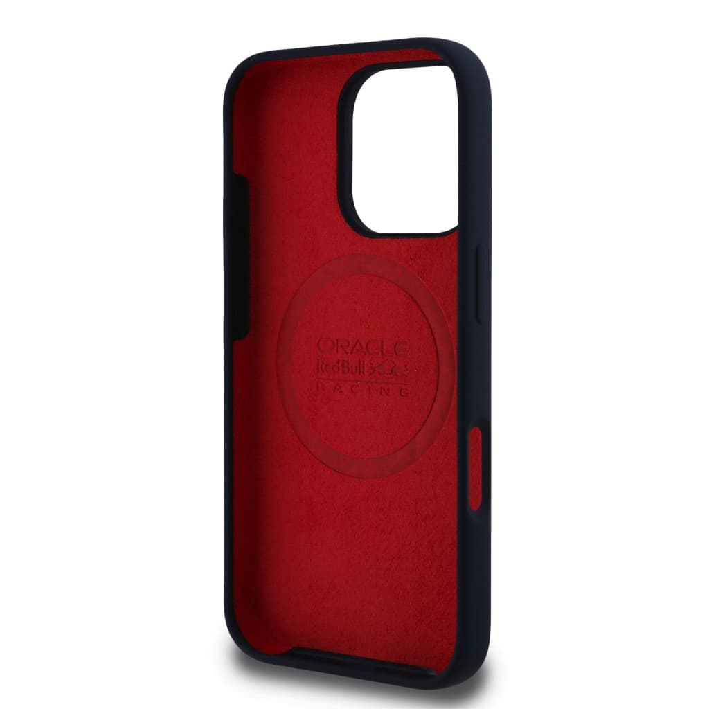 Zadní kryt Red Bull Silicone Red Ring MagSafe pro iPhone 16 Pro Max Navy - náhled 5