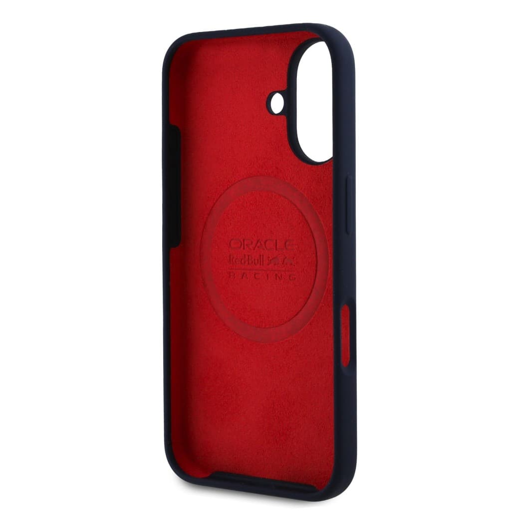 Zadní kryt Red Bull Silicone Red Ring MagSafe pro iPhone 16 Plus Navy - náhled 5
