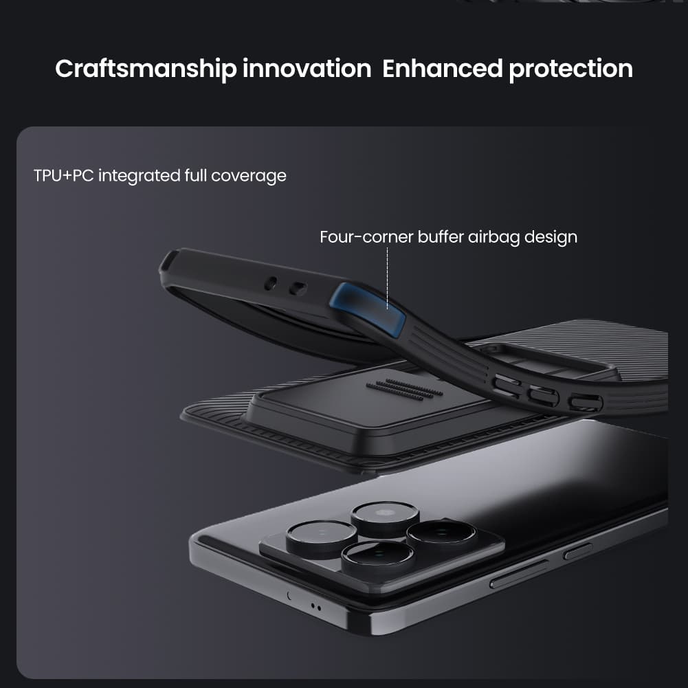 Zadní kryt Nillkin CamShield PRO pro Xiaomi 14T Pro Black - náhled 5
