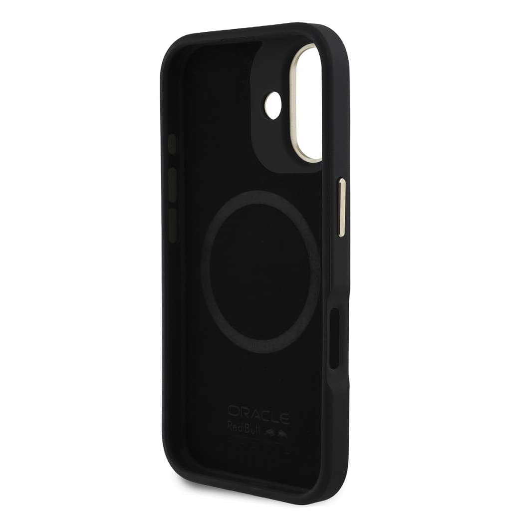 Zadní kryt Red Bull PU Leather Red Ring MagSafe pro iPhone 16 Navy - náhled 5