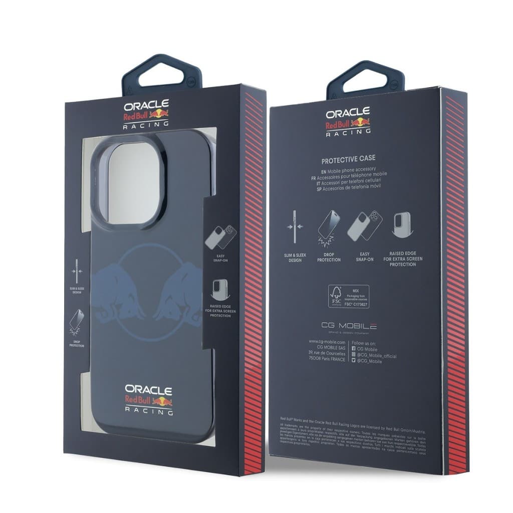 Zadní kryt Red Bull PC/TPU Two Bulls Magsafe pro iPhone 15 Pro Max Navy - náhled 5