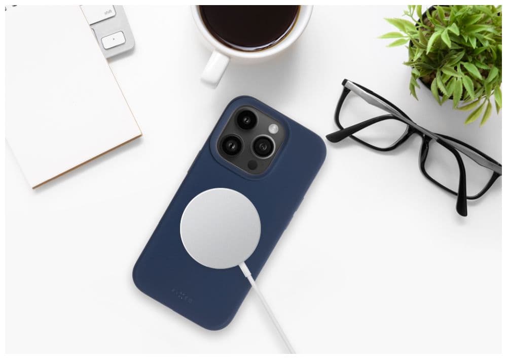 Zadní kryt FIXED MagFlow s podporou MagSafe pro Samsung Galaxy S25+, modrý - náhled 5