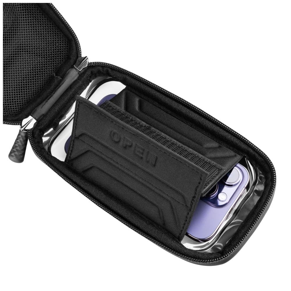 Odnímatelné pouzdro mobilního telefonu na kolo FIXED Bikee Bag 2, černý - náhled 5