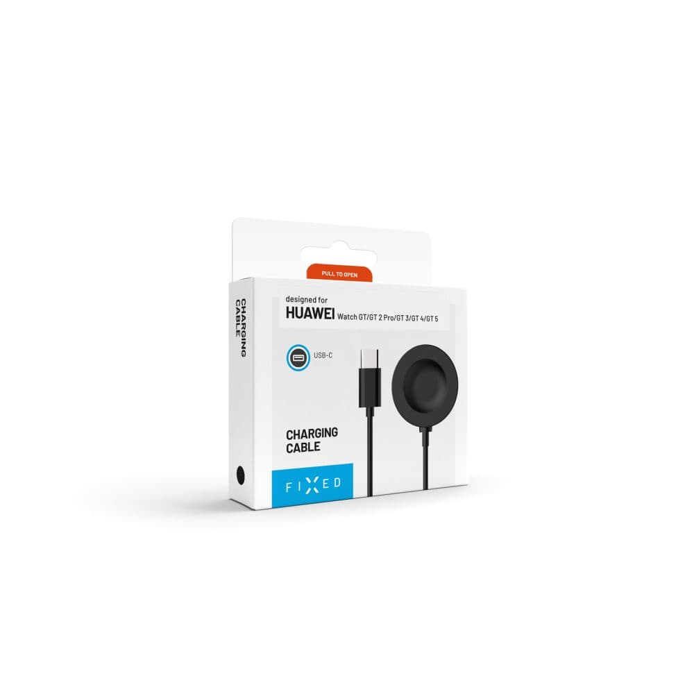 Nabíjecí kabel FIXED USB-C pro Huawei Watch GT 2 Pro-3-3 Pro-4-4 Pro-5-5 Pro, černý - náhled 5