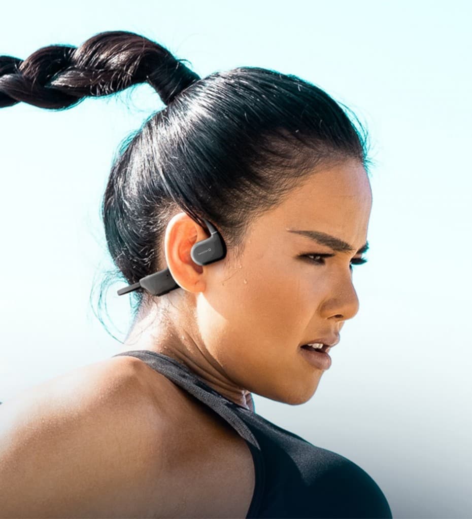 Sluchátka Bluetooth Swissten Gym Open Ear černá - náhled 5