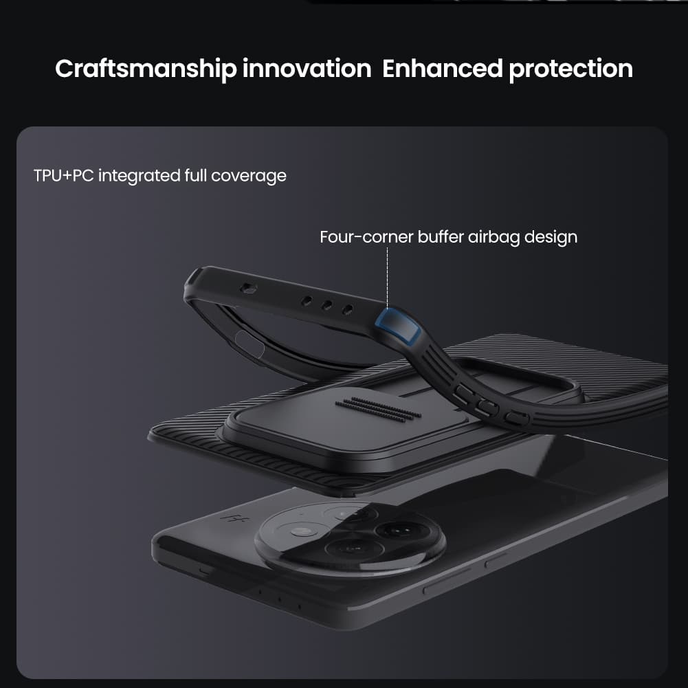 Zadní kryt Nillkin CamShield PRO pro OnePlus 13 Black - náhled 5