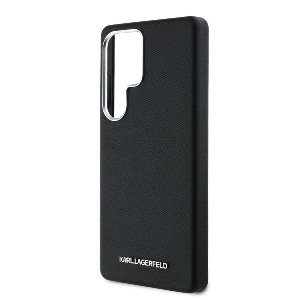 Zadní kryt Karl Lagerfeld PU Saffiano Metal Logo and Frame pro Samsung Galaxy S25 Ultra Black - náhled 5