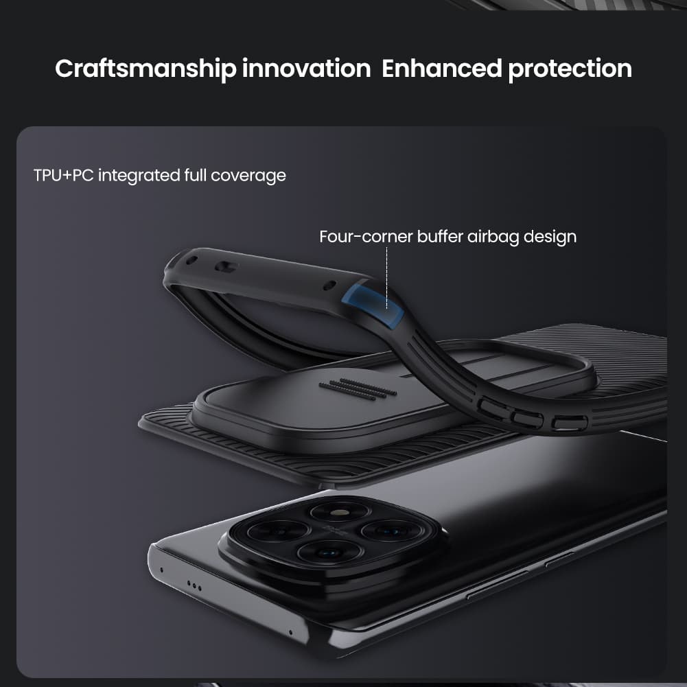 Zadní kryt Nillkin CamShield PRO pro Xiaomi Redmi Note 14 Pro+ 5G Black - náhled 5