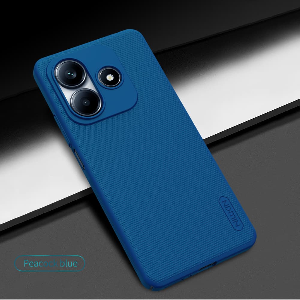 Zadní kryt Nillkin Super Frosted pro Xiaomi Redmi Note 14 5G Peacock Blue - náhled 5