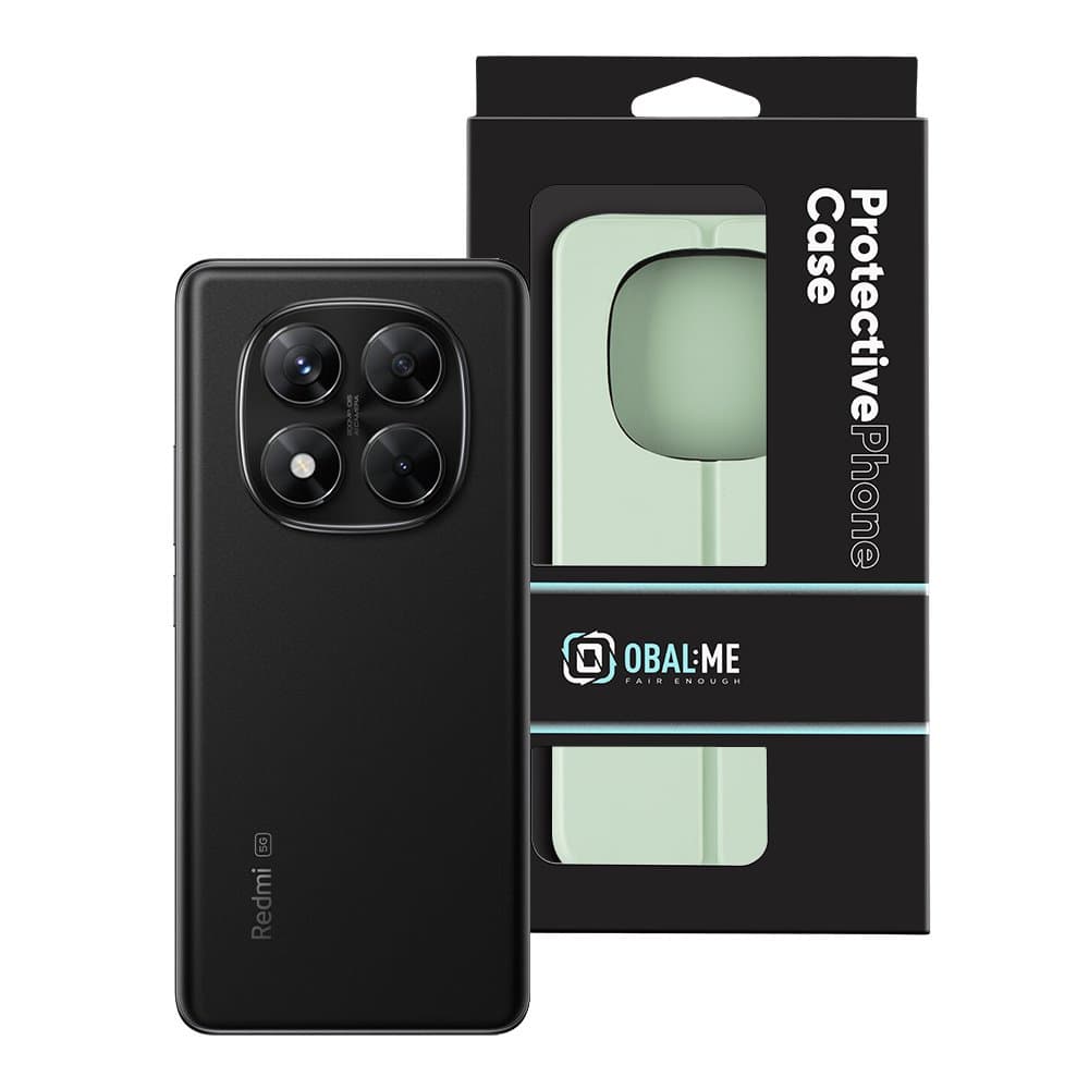 Knížkové pouzdro OBAL:ME SmoothTouch pro Xiaomi Redmi Note 14 Pro 5G-Poco X7 5G Mint Green - náhled 5