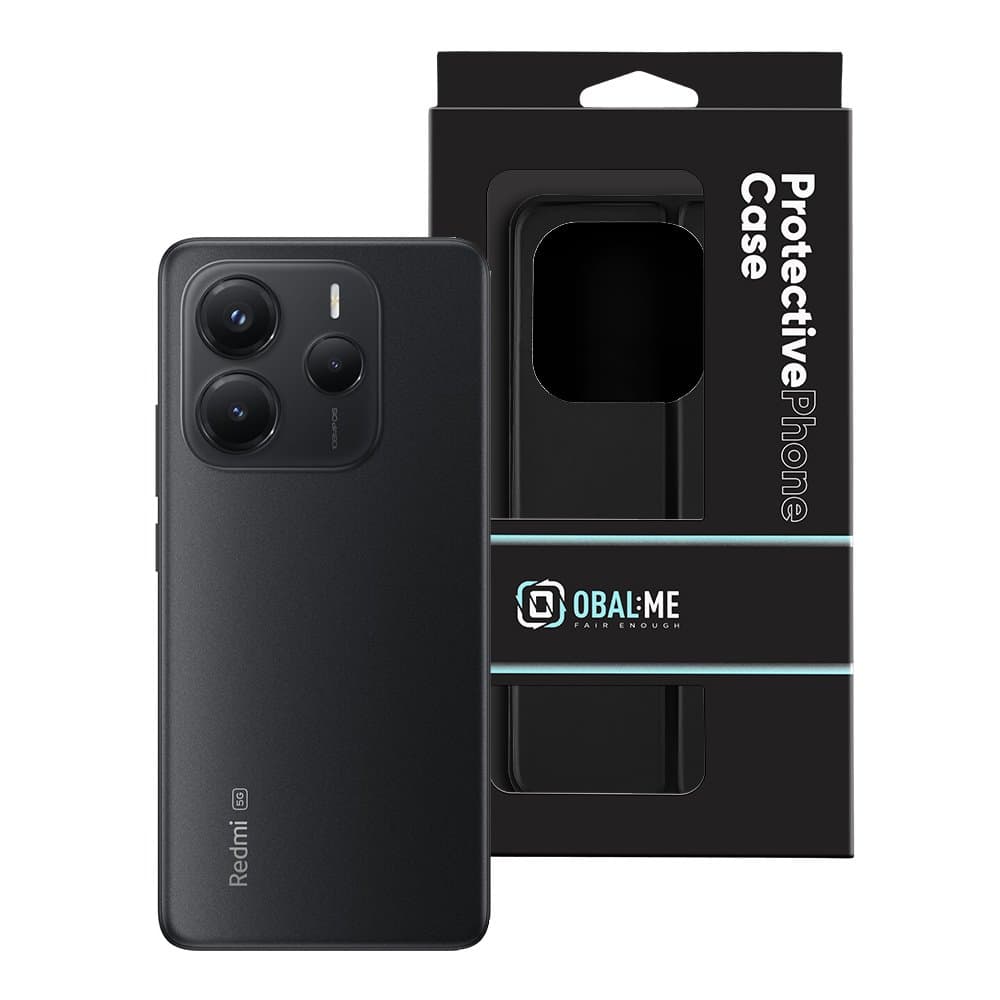 Knížkové pouzdro OBAL:ME SmoothTouch pro Xiaomi Redmi Note 14 5G Black - náhled 5