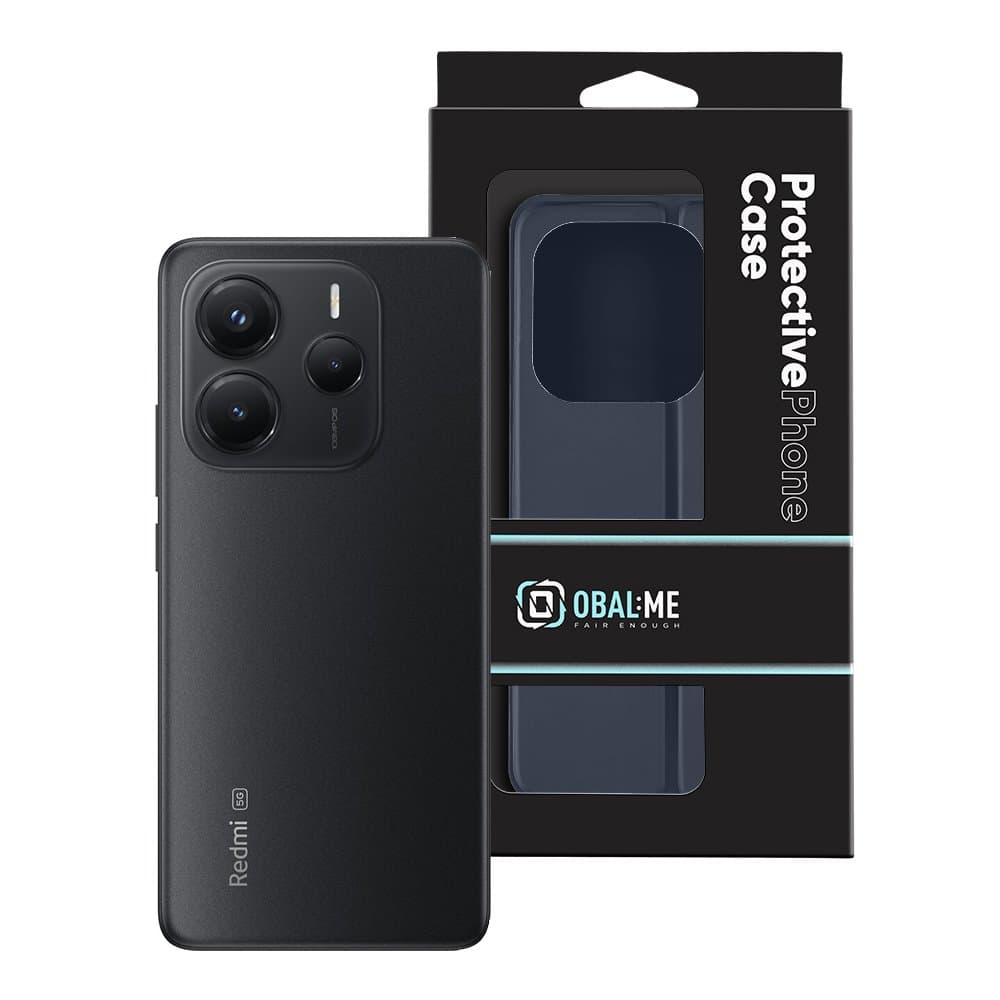 Knížkové pouzdro OBAL:ME SmoothTouch pro Xiaomi Redmi Note 14 5G Dark Blue - náhled 5