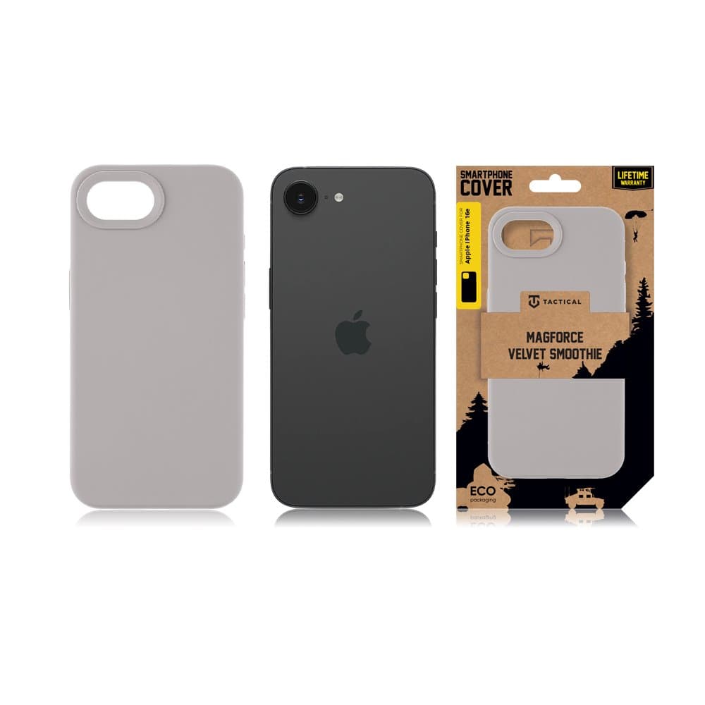 Zadní kryt Tactical MagForce Velvet Smoothie pro Apple iPhone 16e Foggy - náhled 5