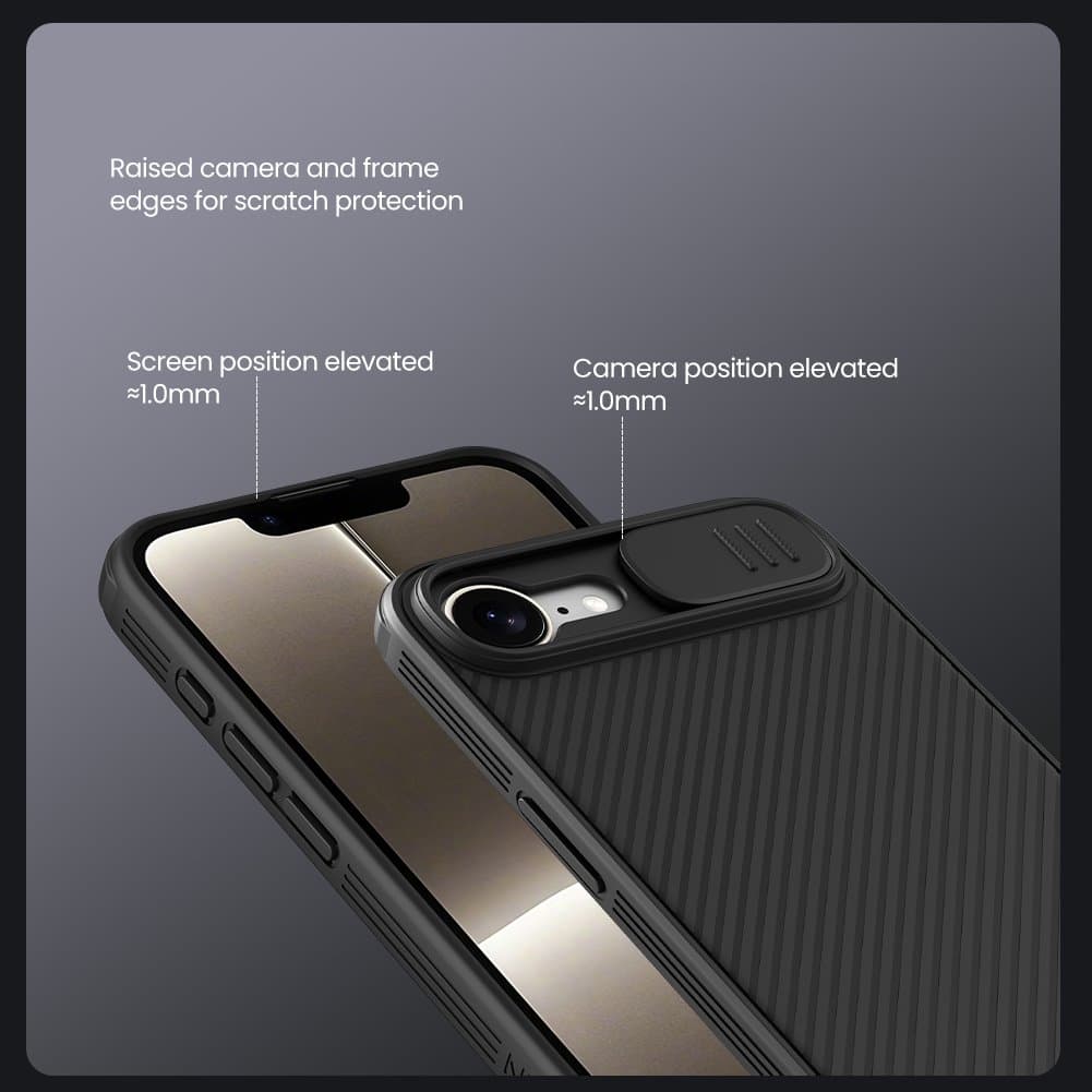 Zadní kryt Nillkin CamShield PRO Magnetic pro Apple iPhone 16e Black - náhled 5