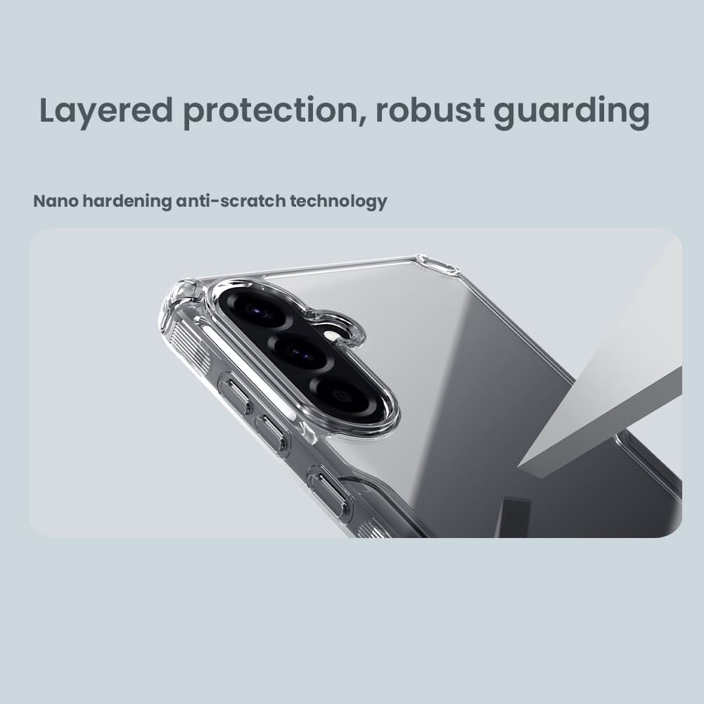 Zadní kryt Nillkin Nature TPU PRO pro Samsung Galaxy A56 5G Transparent - náhled 5