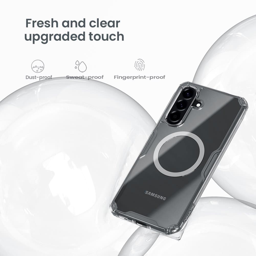 Zadní kryt Nillkin Nature TPU PRO Magnetic pro Samsung Galaxy A56 5G Transparent - náhled 5