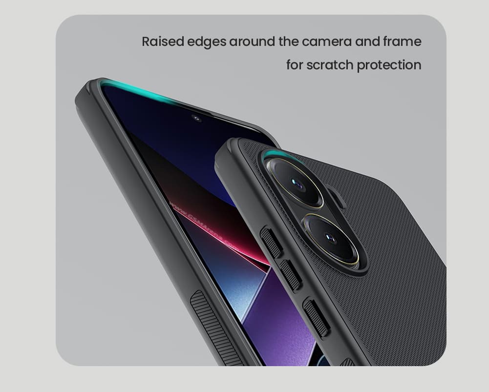 Zadní kryt Nillkin Super Frosted PRO pro Poco X7 Pro 5G Black - náhled 5