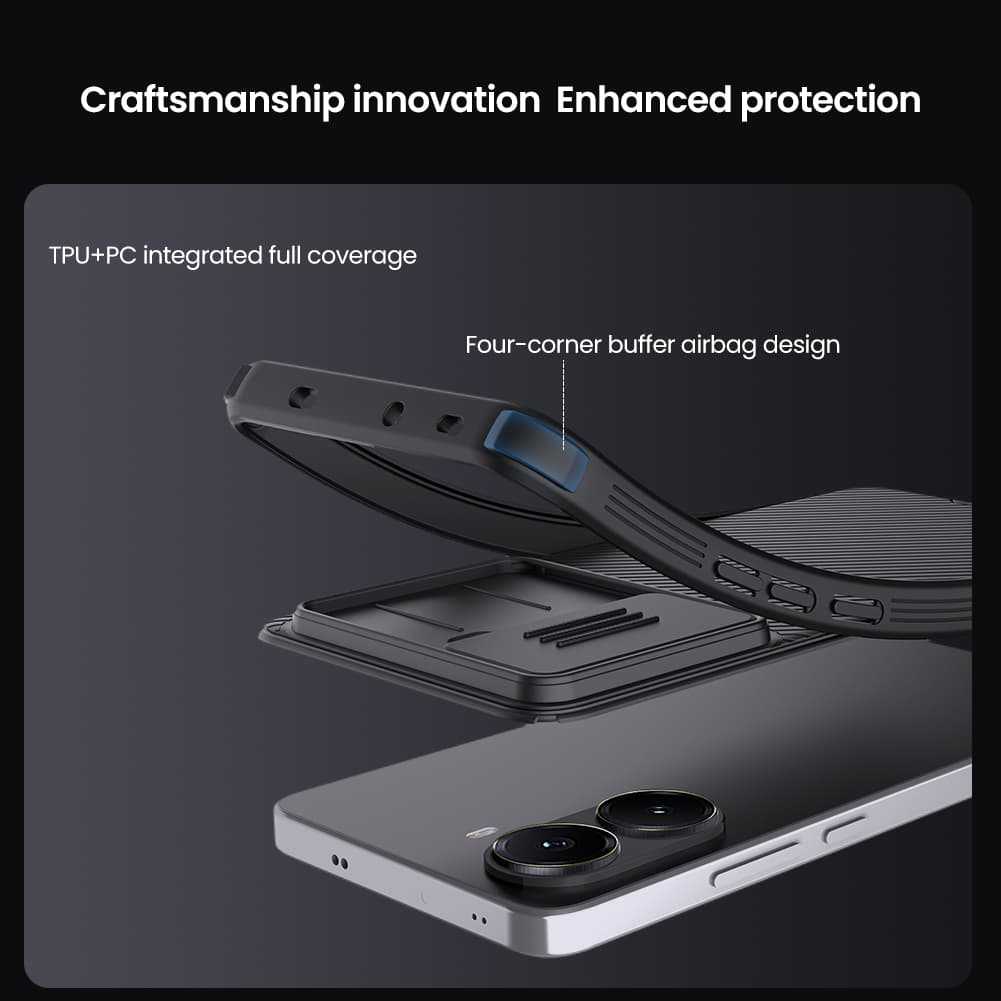 Zadní kryt Nillkin CamShield PRO pro Poco X7 Pro 5G Black - náhled 5