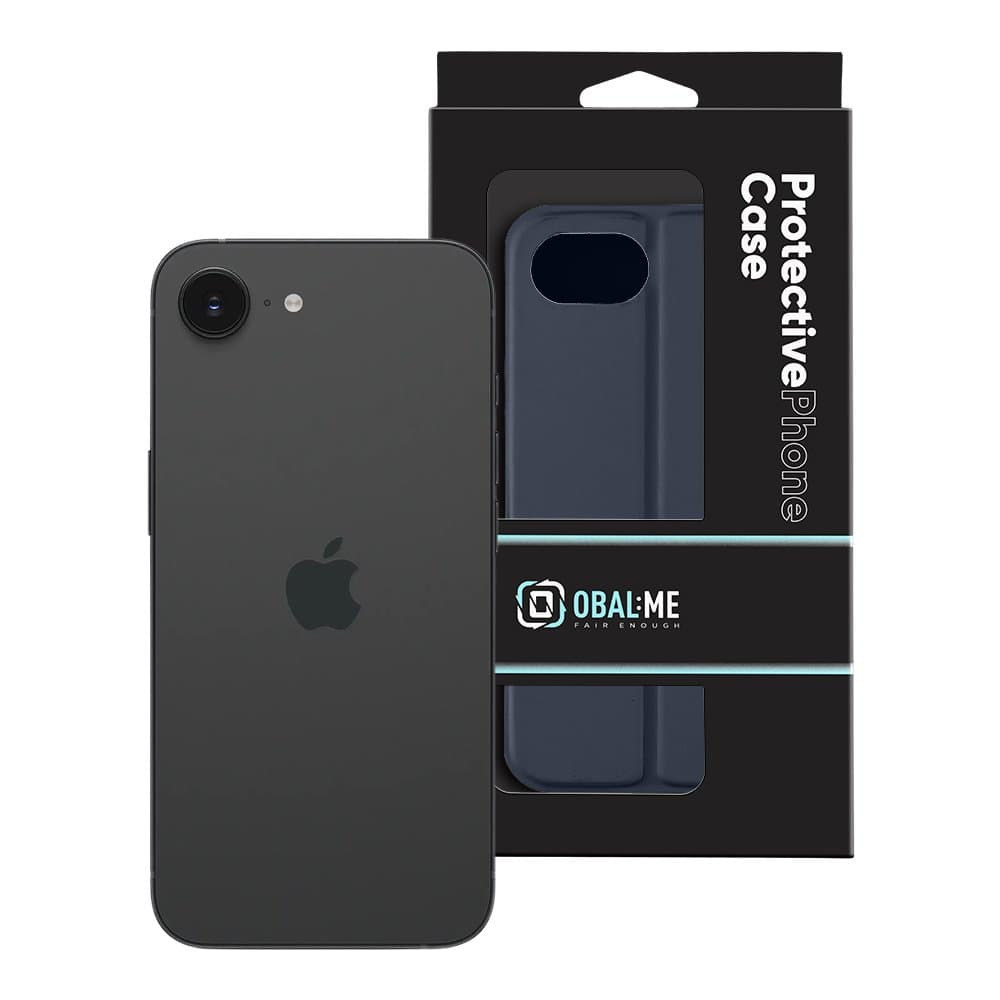 Knížkové pouzdro OBAL:ME SmoothTouch pro Apple iPhone 16e Dark Blue - náhled 5