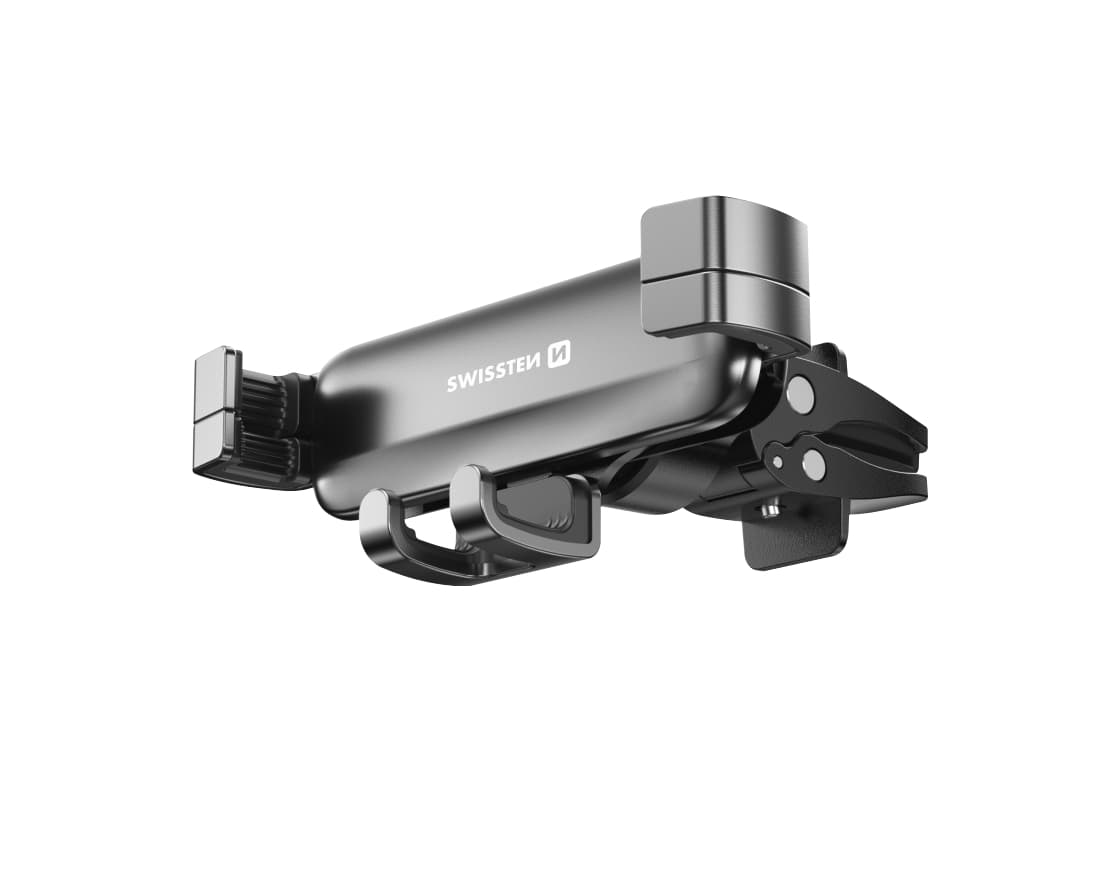 Držák Swissten Gravity S-Grip G3-AV4 do ventilace černý - náhled 5