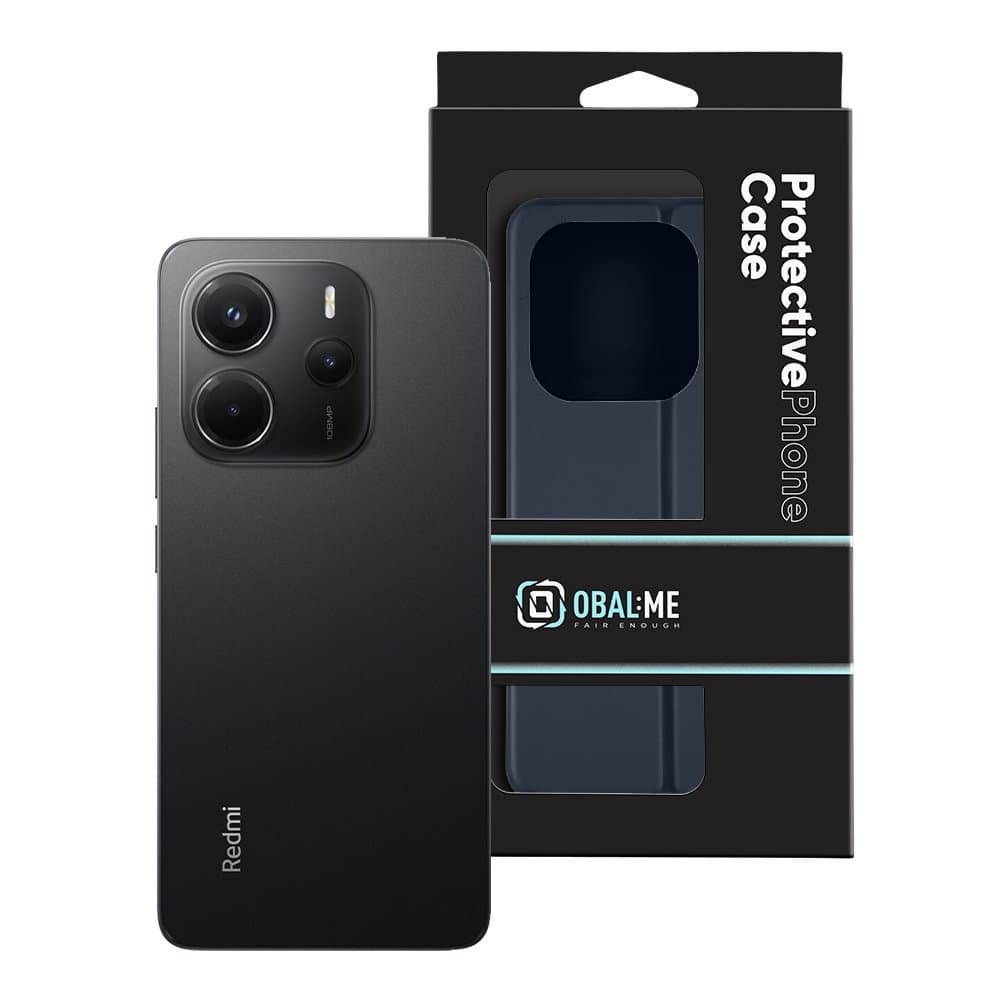 Knížkové pouzdro OBAL:ME SmoothTouch pro Xiaomi Redmi Note 14 4G Dark Blue - náhled 5