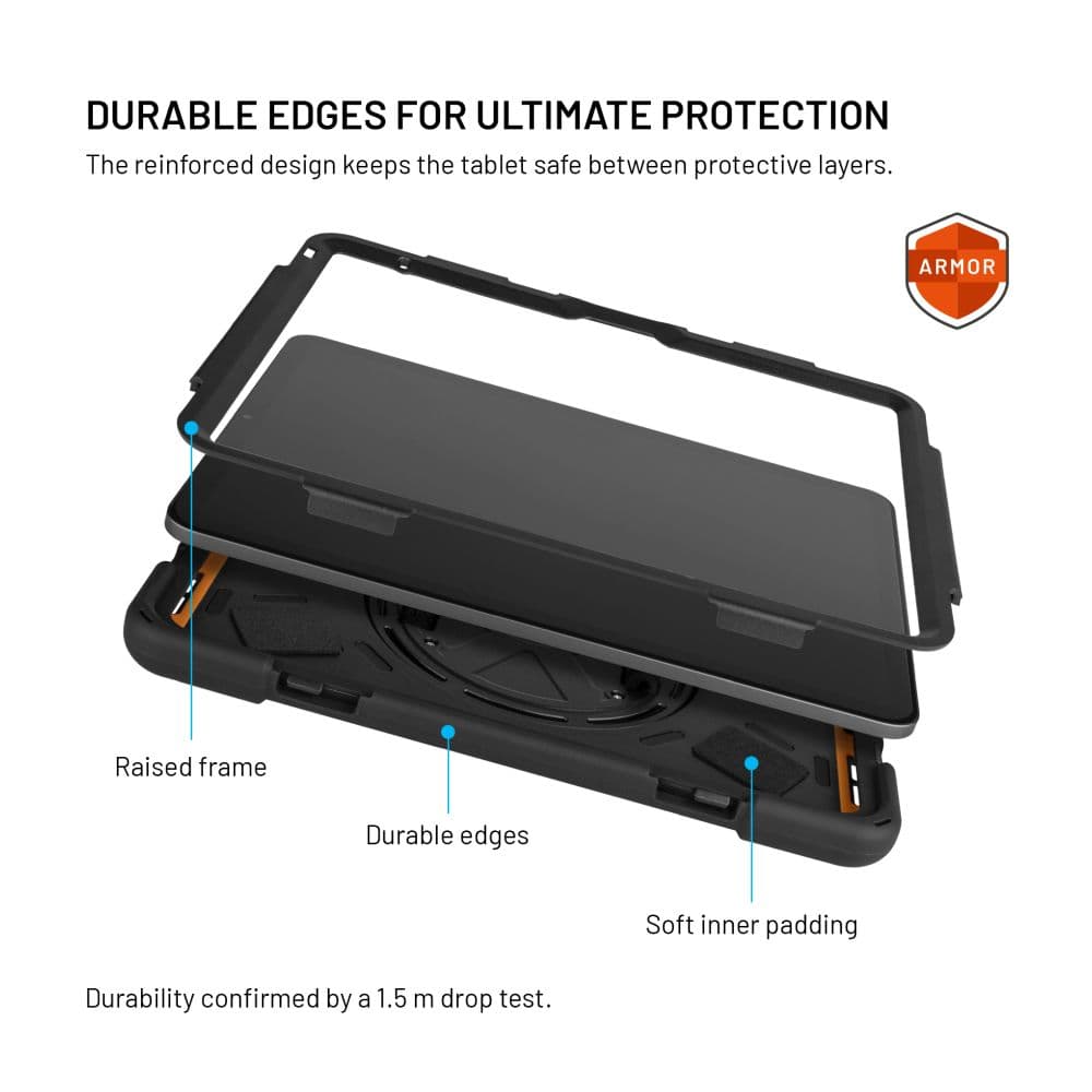 Odolné pouzdro se stojánkem FIXED Rugged Tab Case pro Lenovo Tab M10 (3rd Gen), černé - náhled 5