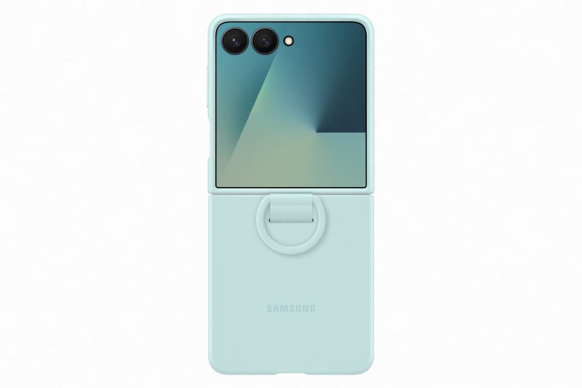 Zadní kryt EF-PF766TME Samsung s Kroužkem pro Galaxy Z Flip 7 Mint - náhled 5