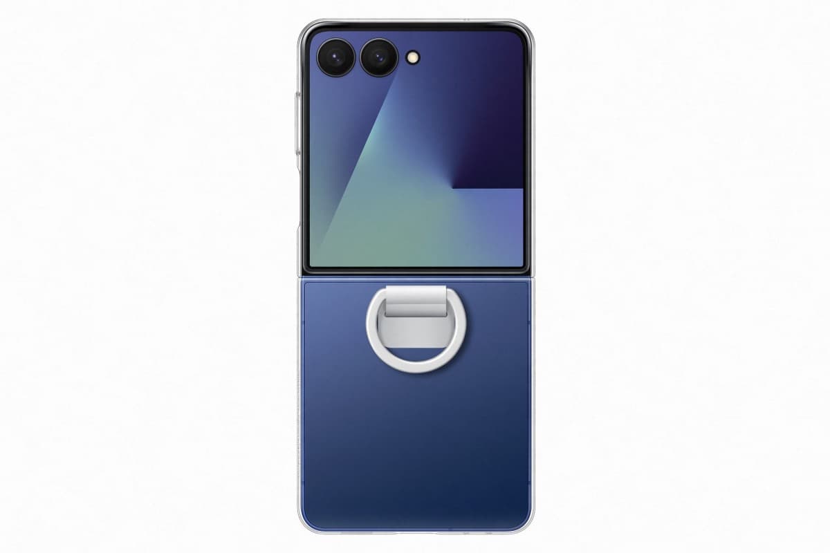 Zadní kryt EF-QF766CTE Samsung Ring Clear pro Galaxy Z Flip 7 Transparent - náhled 5