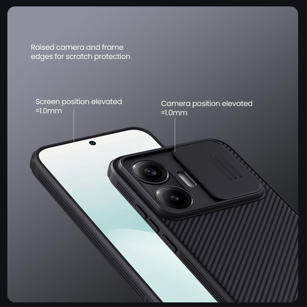 Zadní kryt Nillkin CamShield PRO Magnetic pro Poco F7 Black - náhled 5