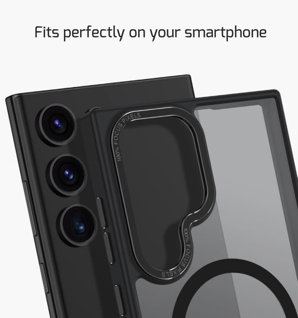 Zadní kryt Swissten Magstick Flex pro Samsung Galaxy S26 Ultra černý - náhled 5