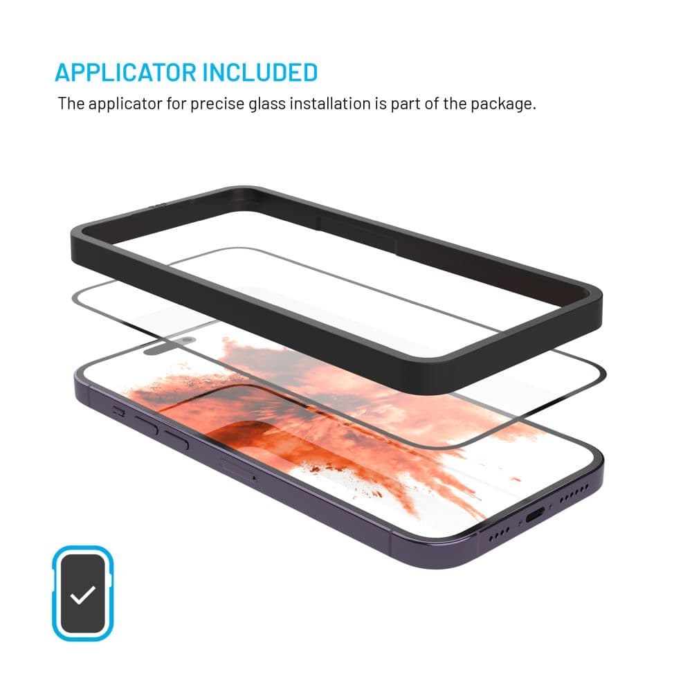 Tvrzené sklo FIXED pro Apple iPhone 17 Pro, 2ks, čiré - náhled 5