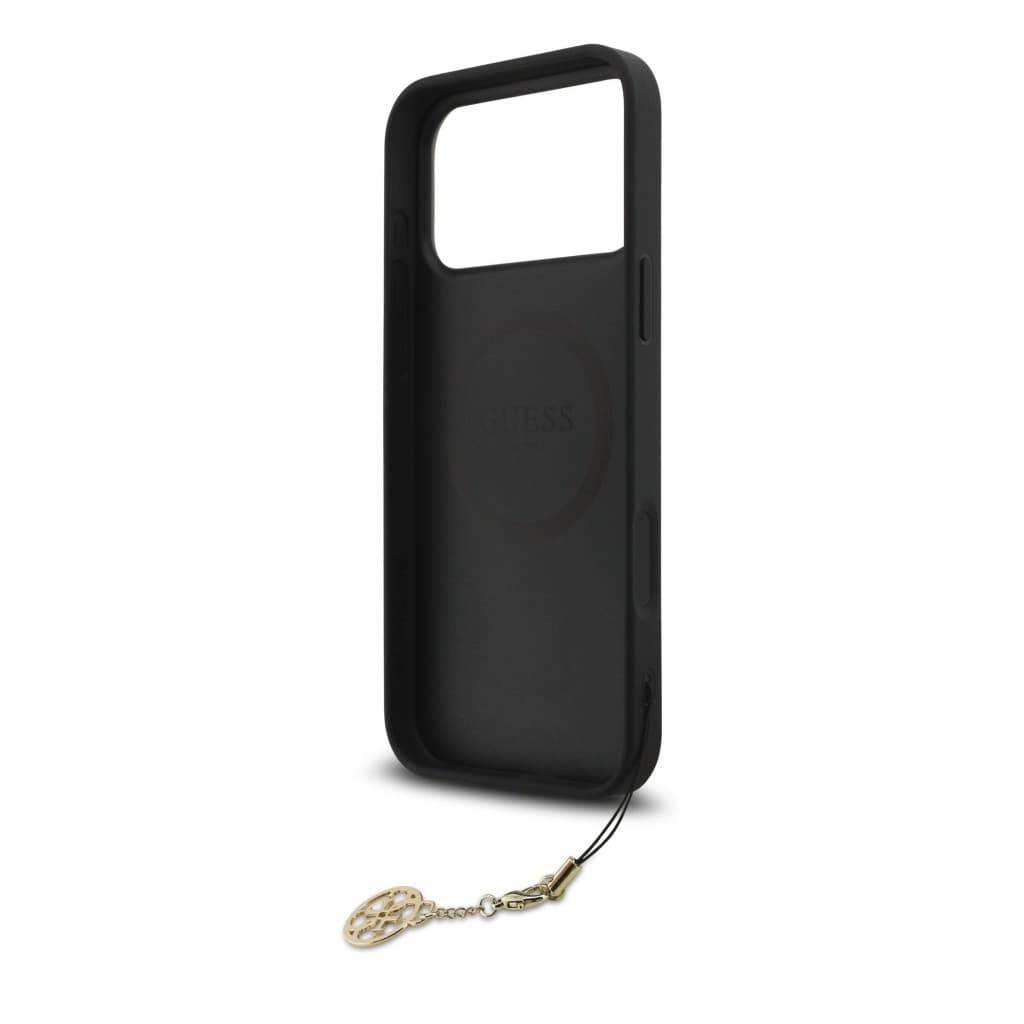 Zadní kryt Guess 4G Charm pro iPhone 17 Pro Max Tone on Tone Grey - náhled 5